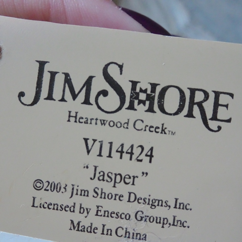 Jim Shore Heartwood Creek Jasper Cat Figurine Decor - Retired, Collectible! - Picture 10 of 10